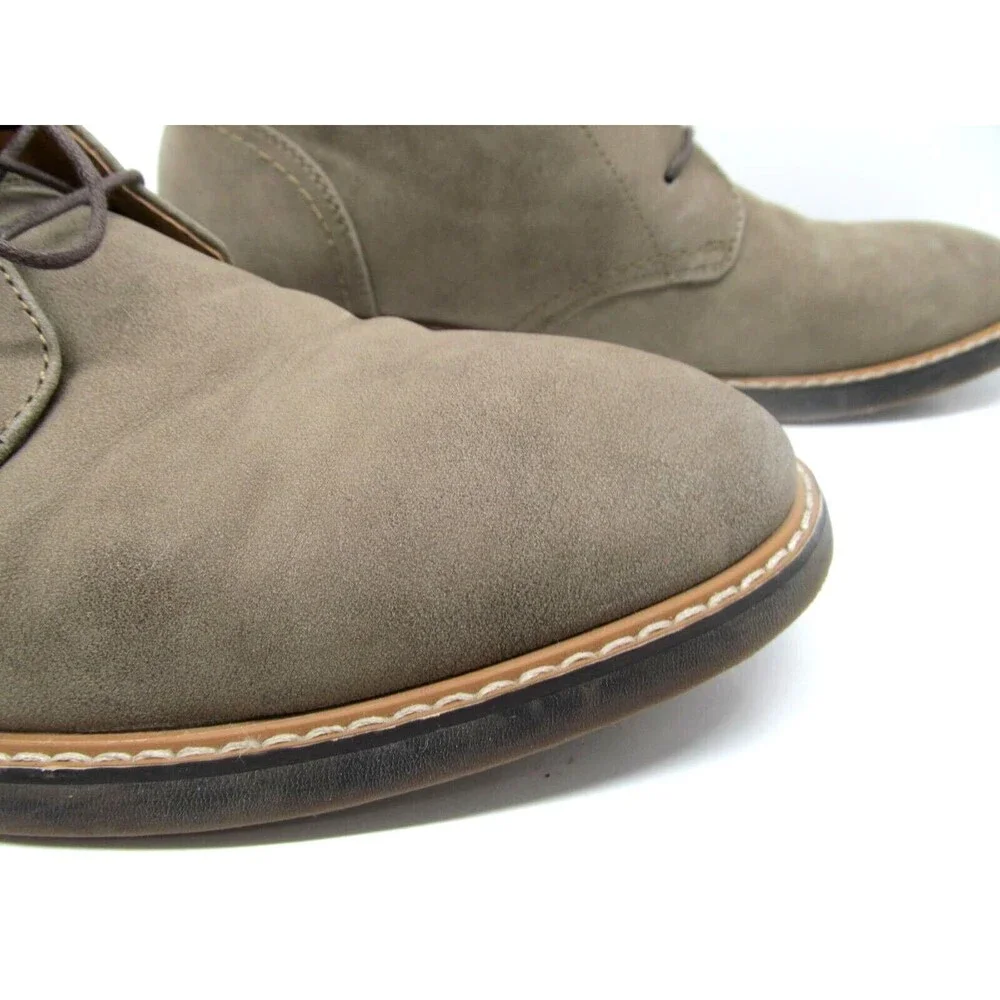 Rye By Hawker Rye Mens Olive Suede Chukka Boots Size US 10.5